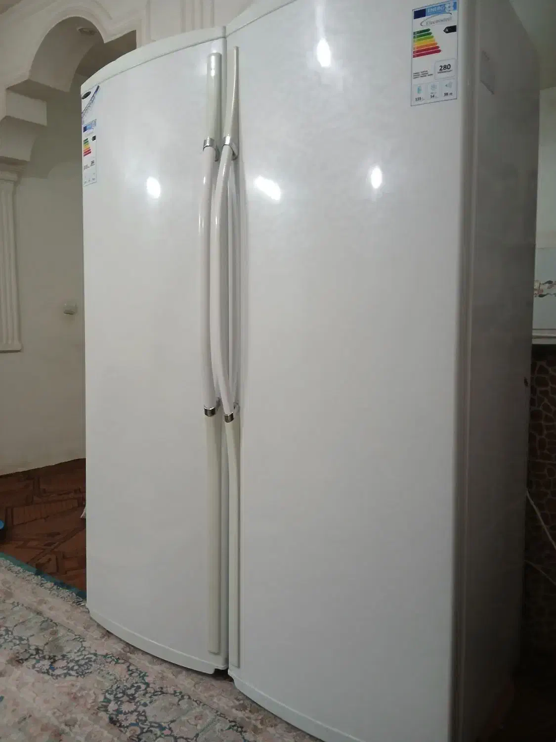 یخچال فریزر دوقلو الکترواستیل|یخچال و فریزر|مشهد, نوید|دیوار