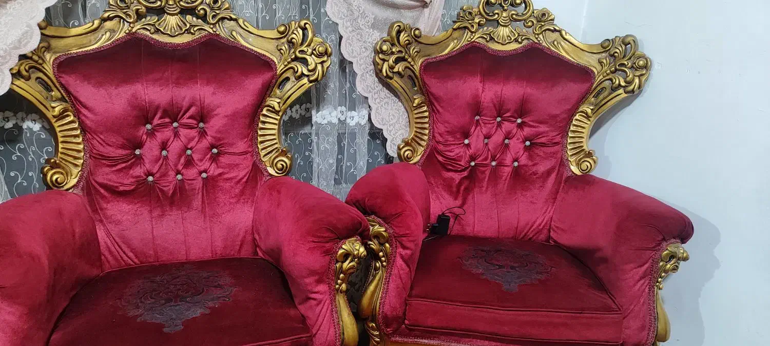 مبل سلطنتی|مبلمان خانگی و میز عسلی|باقرشهر, |دیوار