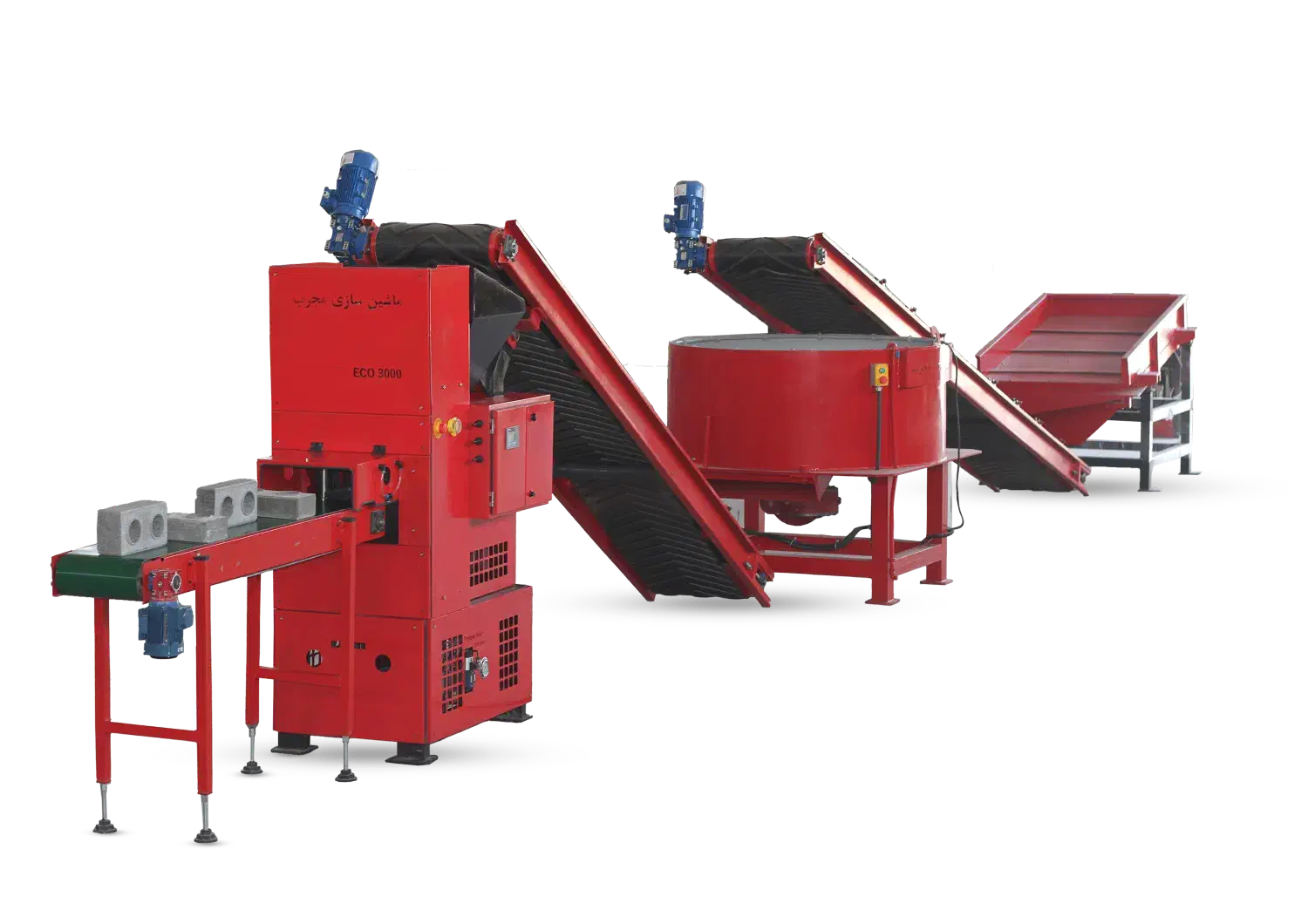 خط تولید بلوک زنی اتومات و نیم اتومات|ماشین‌آلات صنعتی|اصفهان, قلعه طبره|دیوار