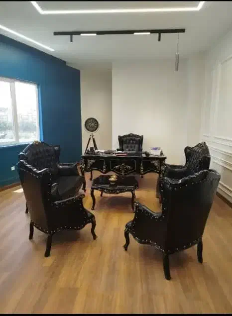 ست میز مدیریت بهمراه مبلمان چوبی|مبلمان اداری|اردبیل, |دیوار