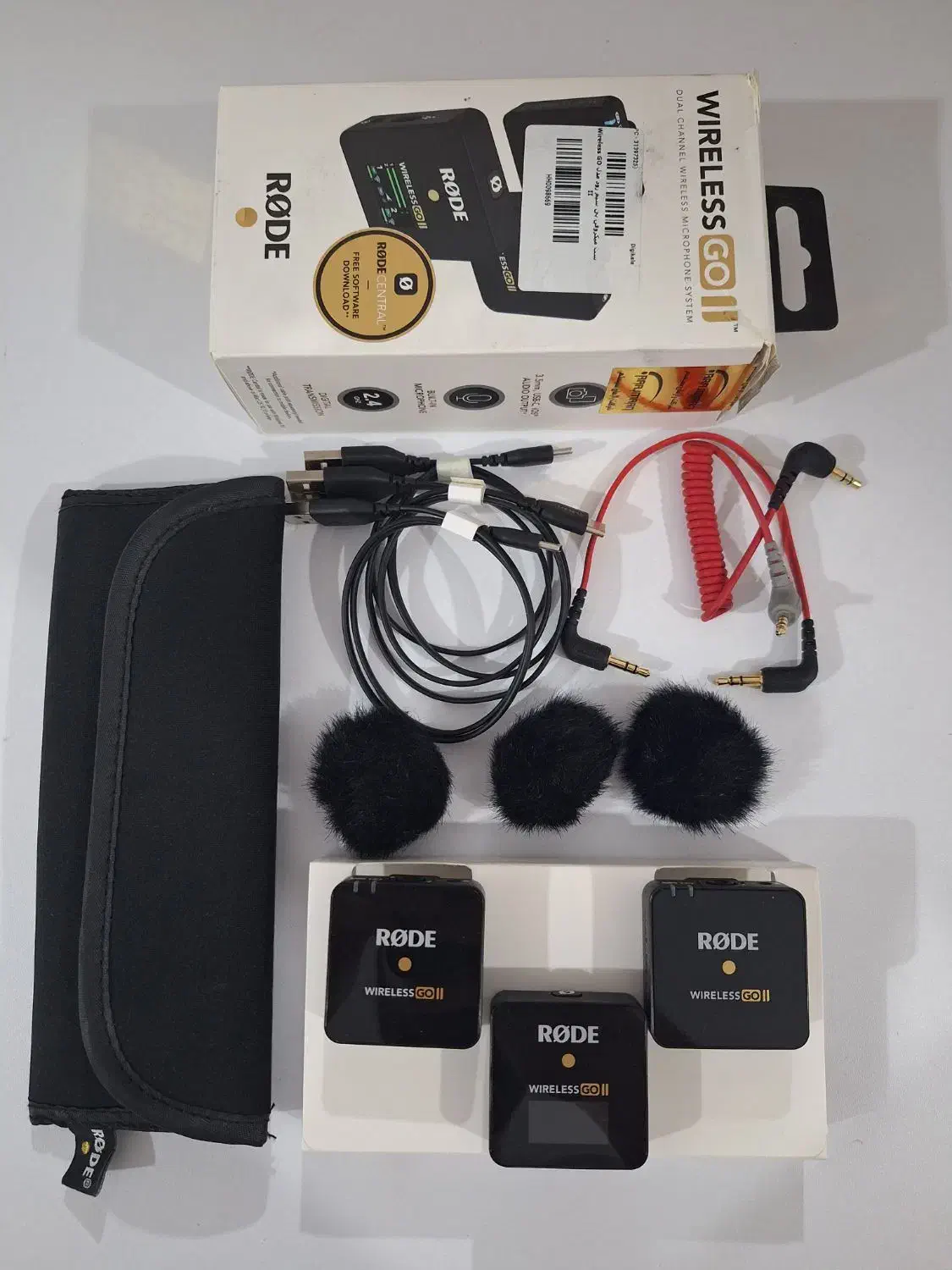 میکروفن یقه‌ای RODE وایرلس GO II نونو|صوتی و تصویری|تهران, فرمانیه|دیوار