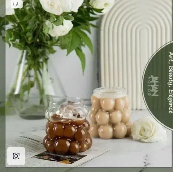 ۲ عدد ماگ حبابی نونو|ظروف سرو و پذیرایی|بروجرد, |دیوار