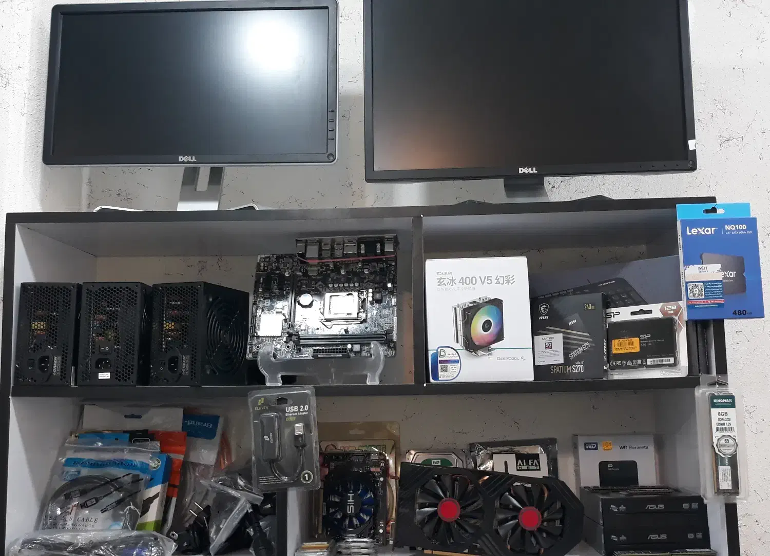 فروش کامپیوتر و قطعات کامپیوتر (نو و کارکرده)|خدمات رایانه‌ای و موبایل|جهرم, |دیوار