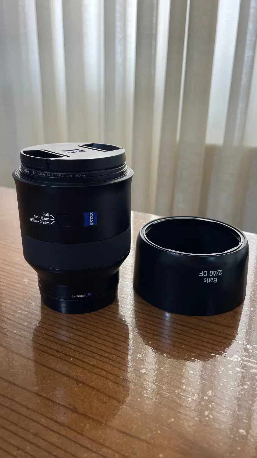 Zeiss Batis 40mm f2.0 CF مانت سونی|دوربین عکاسی و فیلم‌برداری|تهران, چیتگر شمالی|دیوار