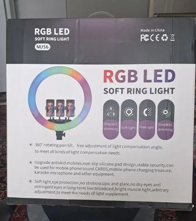 رینگ لایت برای نور پردازی|دوربین عکاسی و فیلمبرداری|همدان, |دیوار