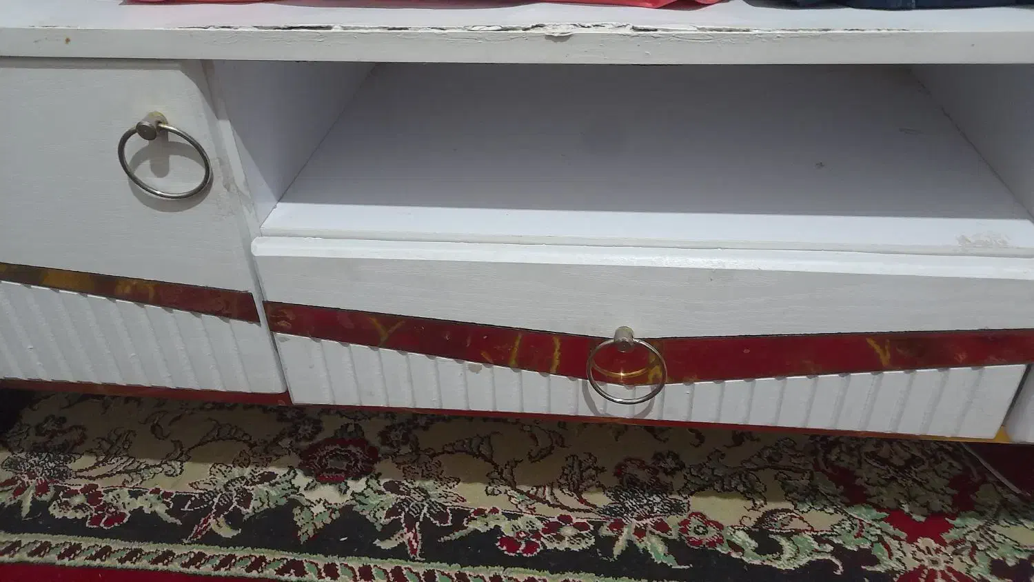 دو عدد اینه ومیز تلویزیون|آینه|شادگان, |دیوار