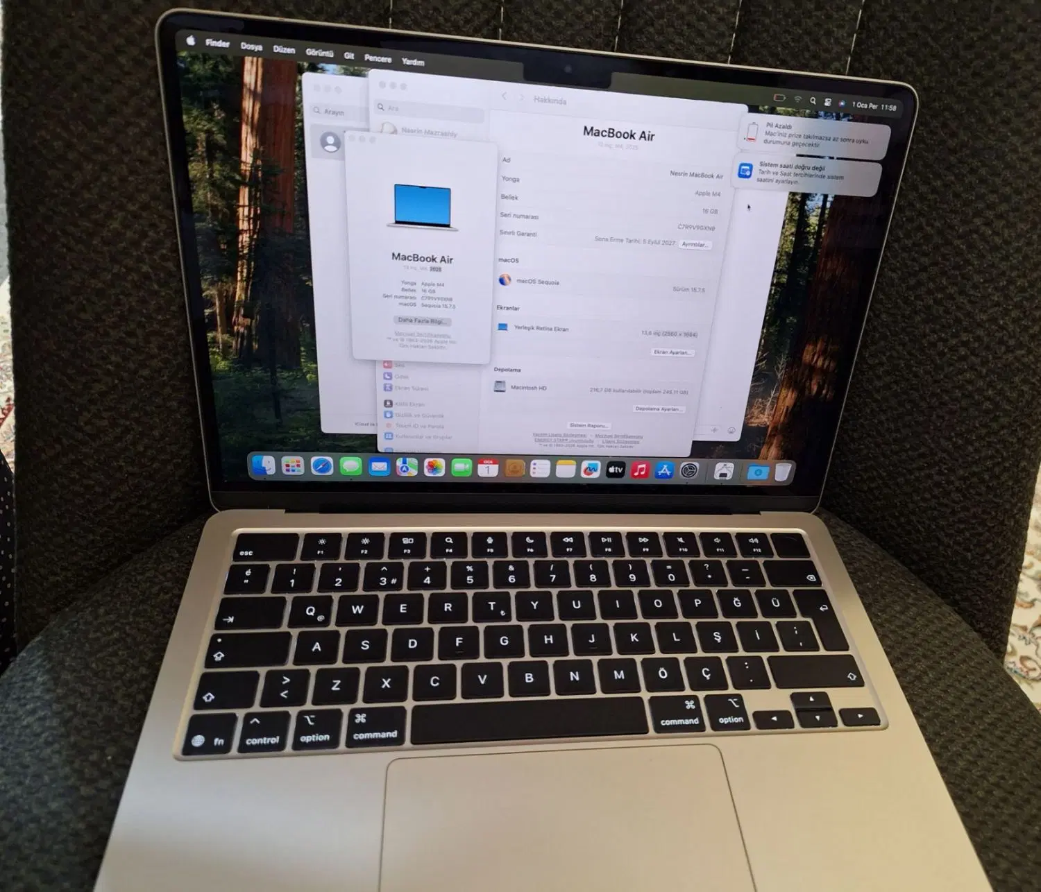 macbook m4 air 2025|رایانه همراه|ارومیه, |دیوار