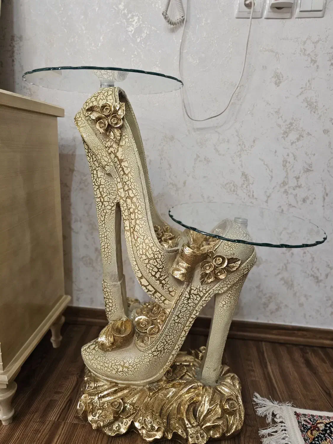 میز تلفن ودکوری مدل کفش|میز تلفن|آستارا, |دیوار