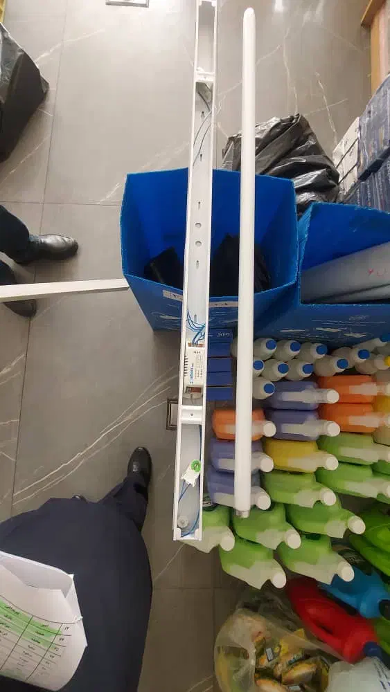 لامپ مهتابی و قاب مهتابی آویز دوتایی|لامپ و چراغ|تهران, ونک|دیوار