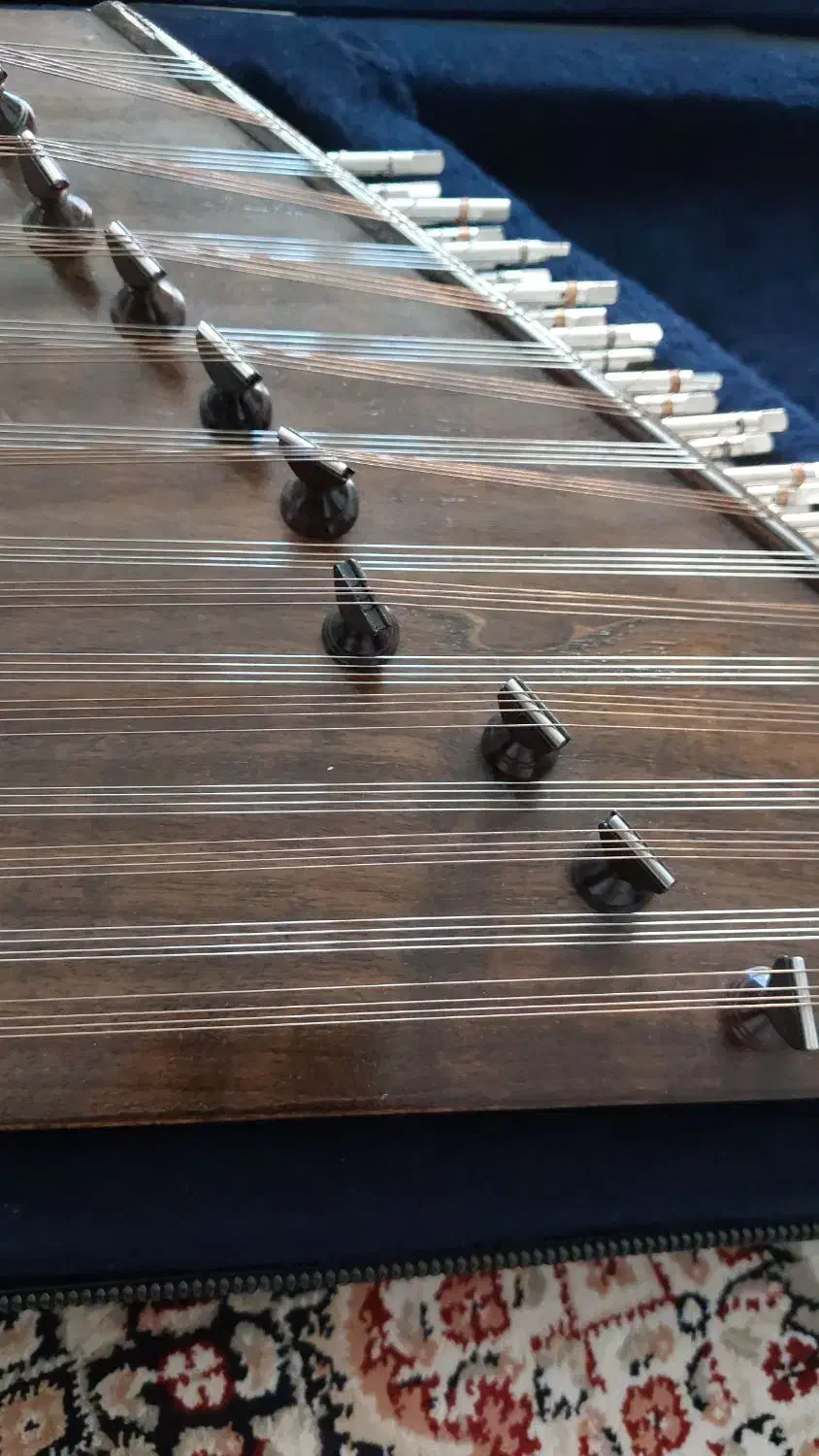 سنتور دو مهر ساور|سازهای سنتی|سنندج, |دیوار