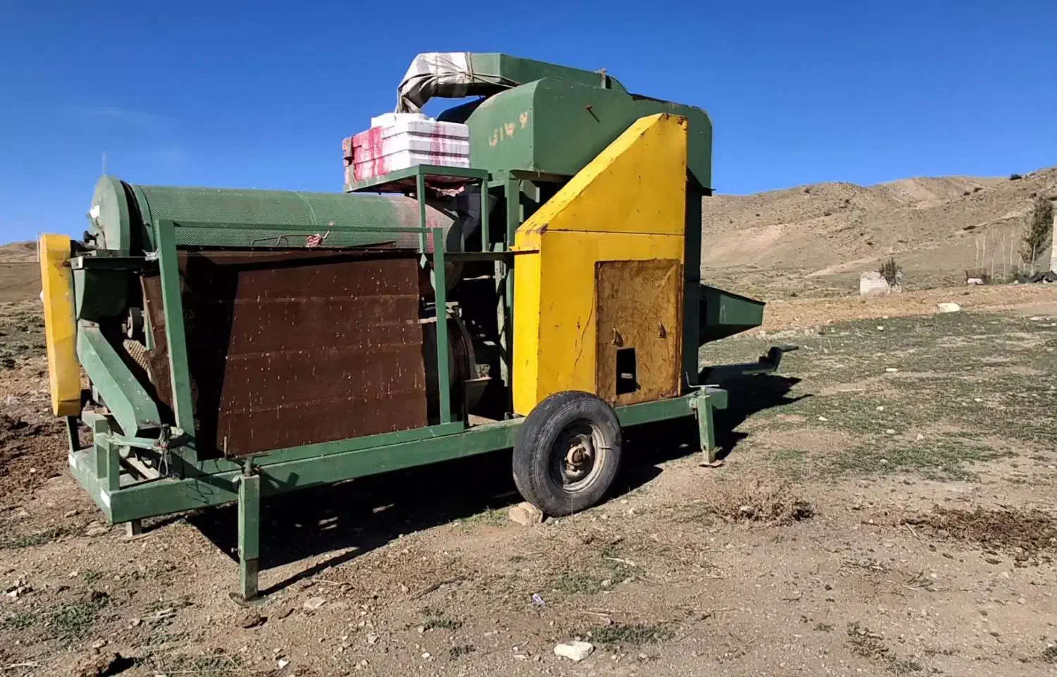 دستگاه بوجاری سیار|ماشینآلات صنعتی|دره رود, |دیوار