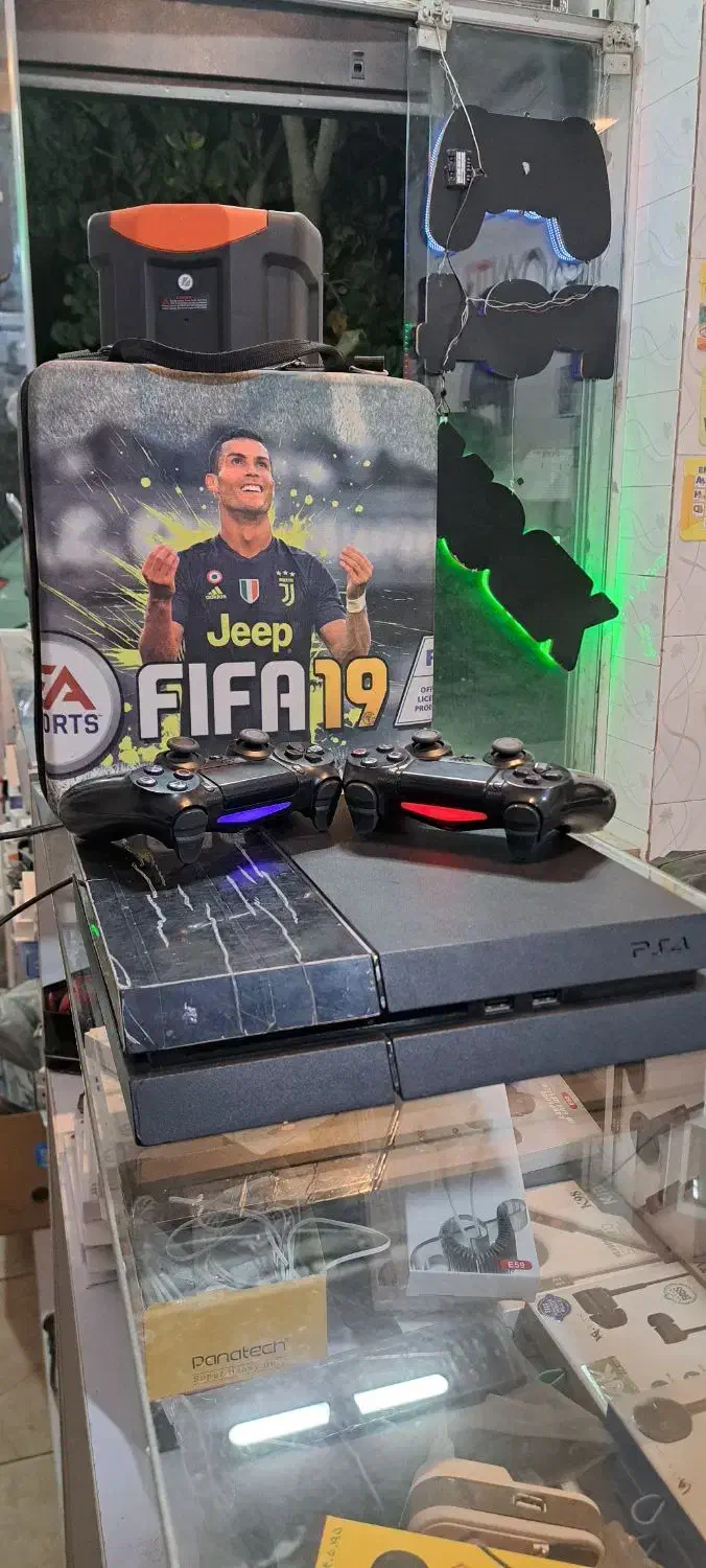 پی اس فور یک ترا کپی خور دو دسته فول گیم در حد|کنسول، بازی ویدئویی و آنلاین|مشهد, شهید علی محمدی|دیوار