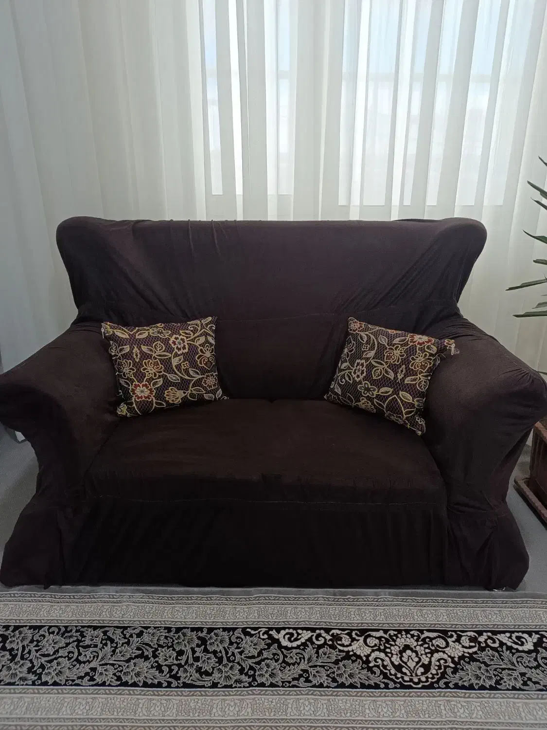 مبل هفت نفره با روکش|مبلمان خانگی و میز عسلی|خلخال, |دیوار