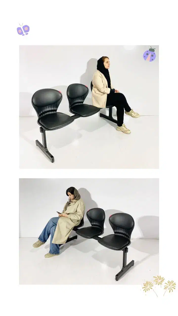 صندلی انتظار فرودگاهی - صدفی|مبلمان اداری|اصفهان, شهرک صنعتی جی|دیوار