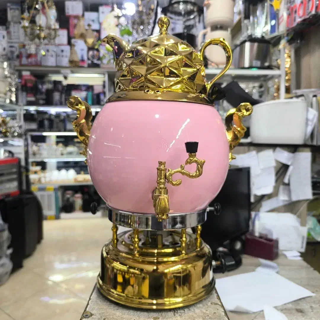 انواع سماور طرح سنگ و استیلl لوازم خانگی بانه گیان|سماور، چایساز، قهوهساز|بانه, |دیوار