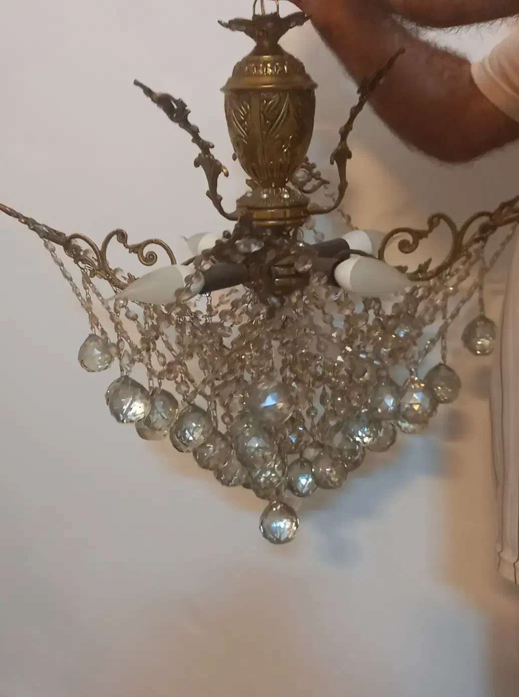 لوستر ۲عدد|لوستر و چراغ آویز|تهران, جوادیه|دیوار