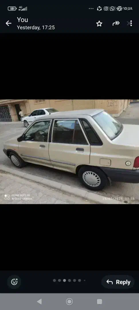 پراید 86 دوگانه cng|خودرو سواری و وانت|شاهین‌شهر, خانه کارگر|دیوار