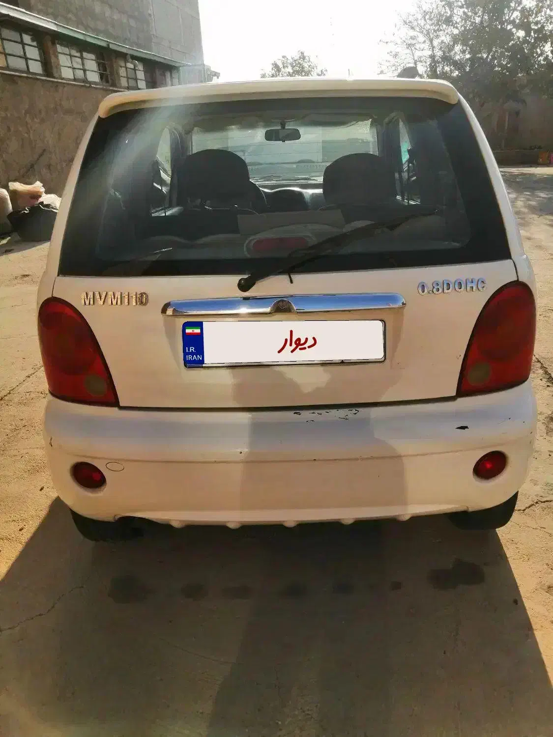 ام وی ام 110 سه سیلندر|خودرو سواری و وانت|قدس, شهر‌قدس|دیوار