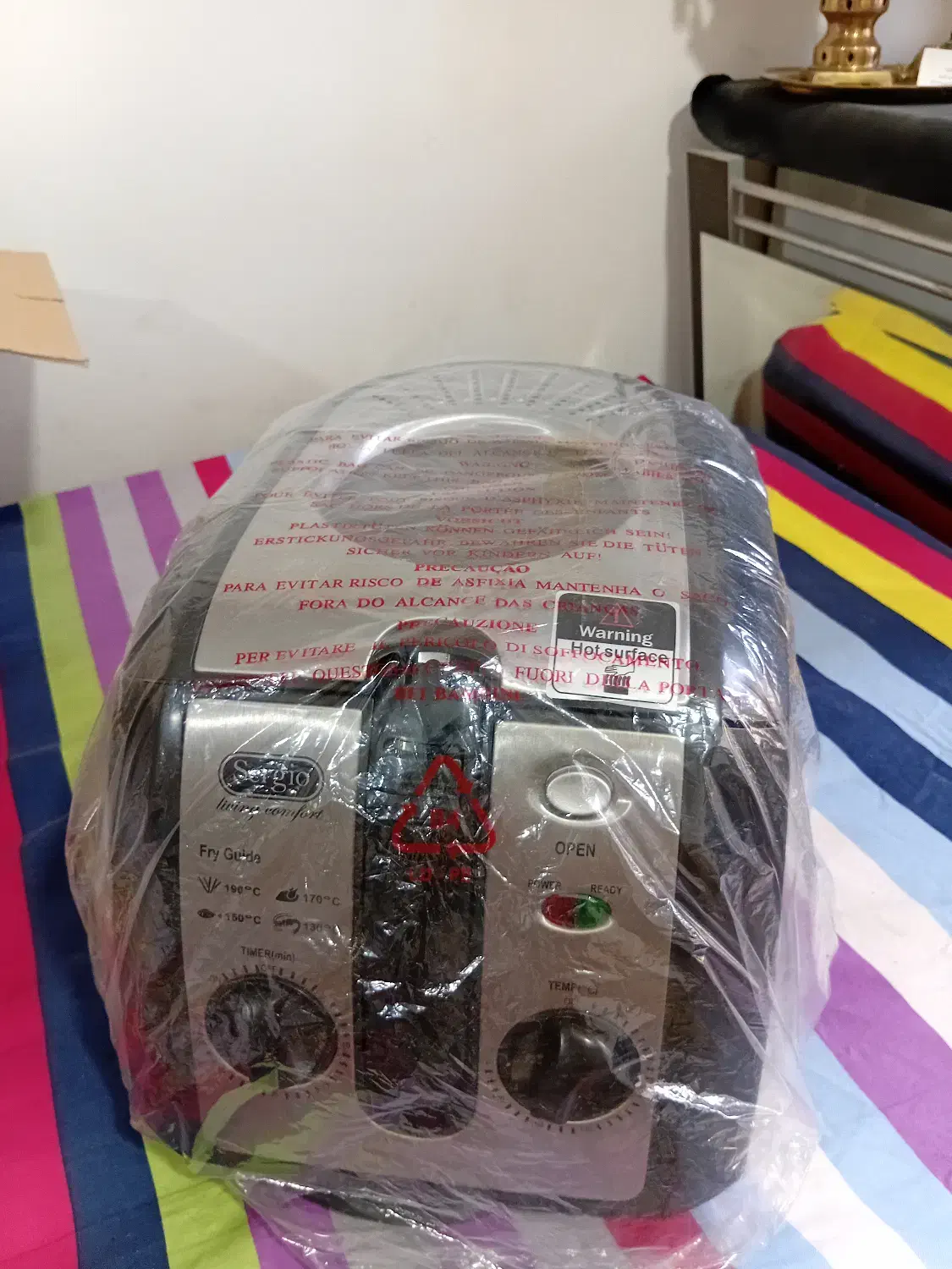 سرخ کن سرجیو مدل ۵۸۰|اجاق گاز و لوازم برقی پختوپز|پرند, فاز ۵|دیوار