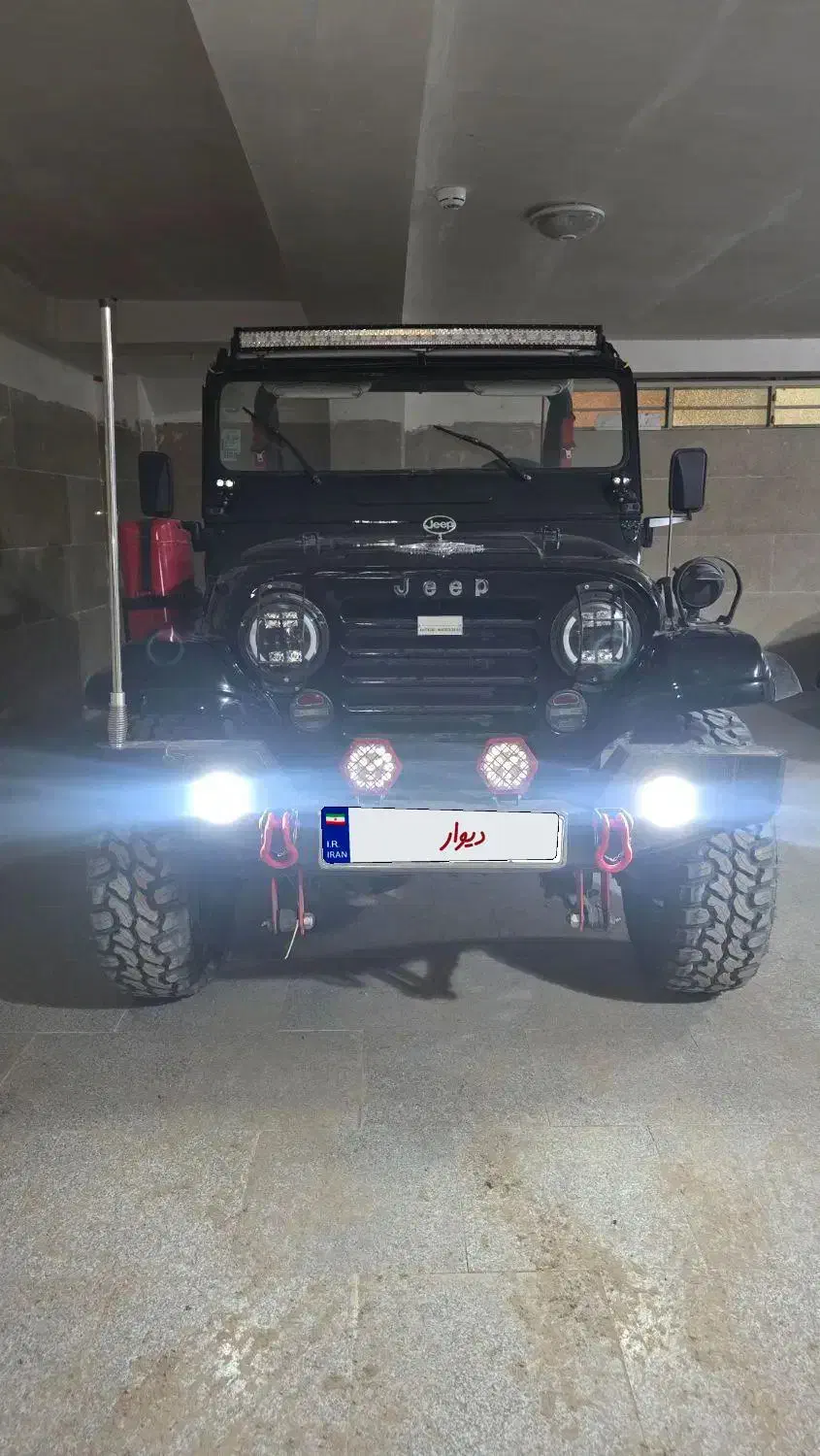 جیپ کاام مدل۶۸ فول بازسازی شده|خودرو سواری و وانت|سلمانشهر, |دیوار