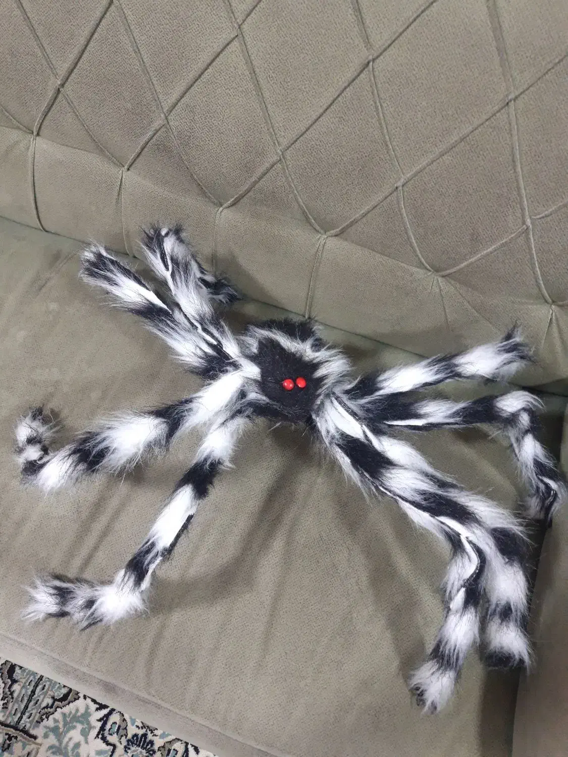 عروسک عنکبوت بزرگ وحشتناک در حد نو|اسباب‌‌بازی|مبارکه, |دیوار