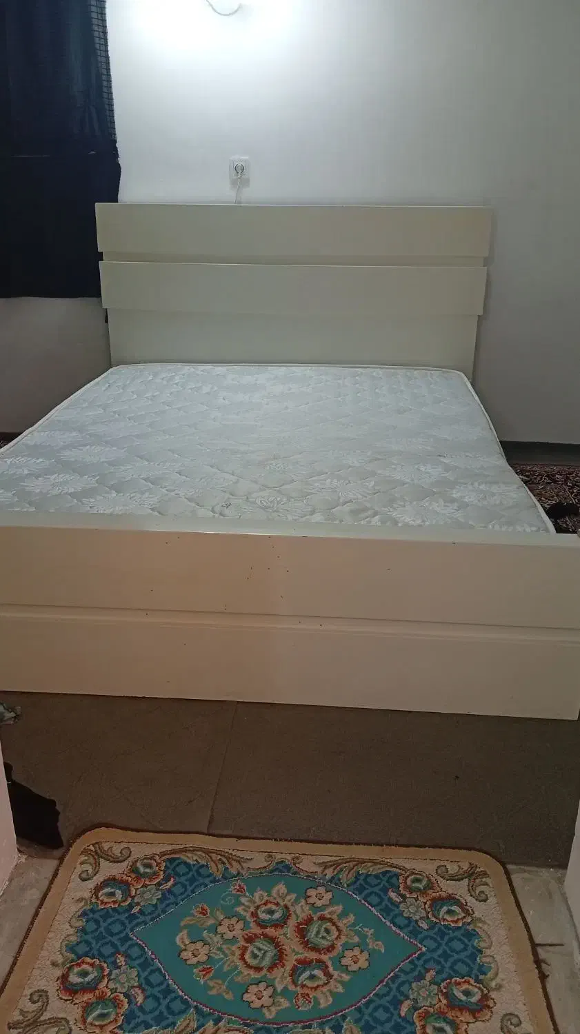 تخت خواب دو نفره|تخت و سرویس خواب|بهشهر, |دیوار