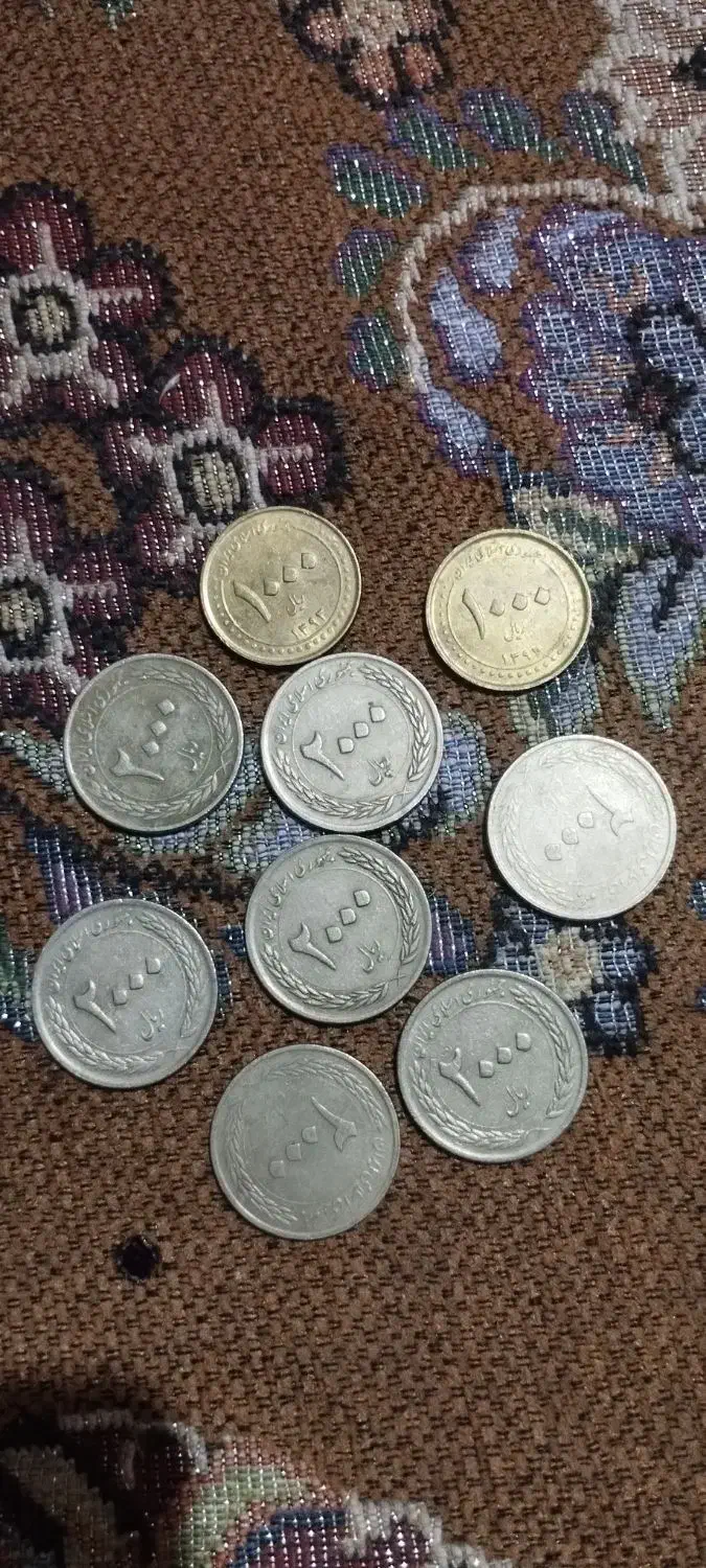 فروش سکه ۵۰۰ و ۲۰۰ تومنی|کلکسیون سکه، تمبر، اسکناس|تبریز, |دیوار