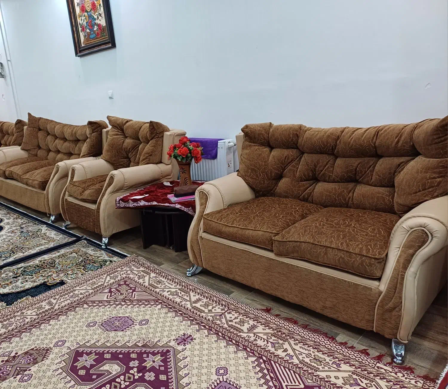 مبل راحتی یازده نفره|مبلمان خانگی و میز عسلی|بیجار, |دیوار