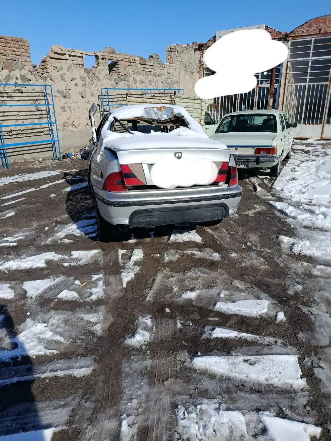 سمند تصادفی|خودرو سواری و وانت|ملکان, |دیوار