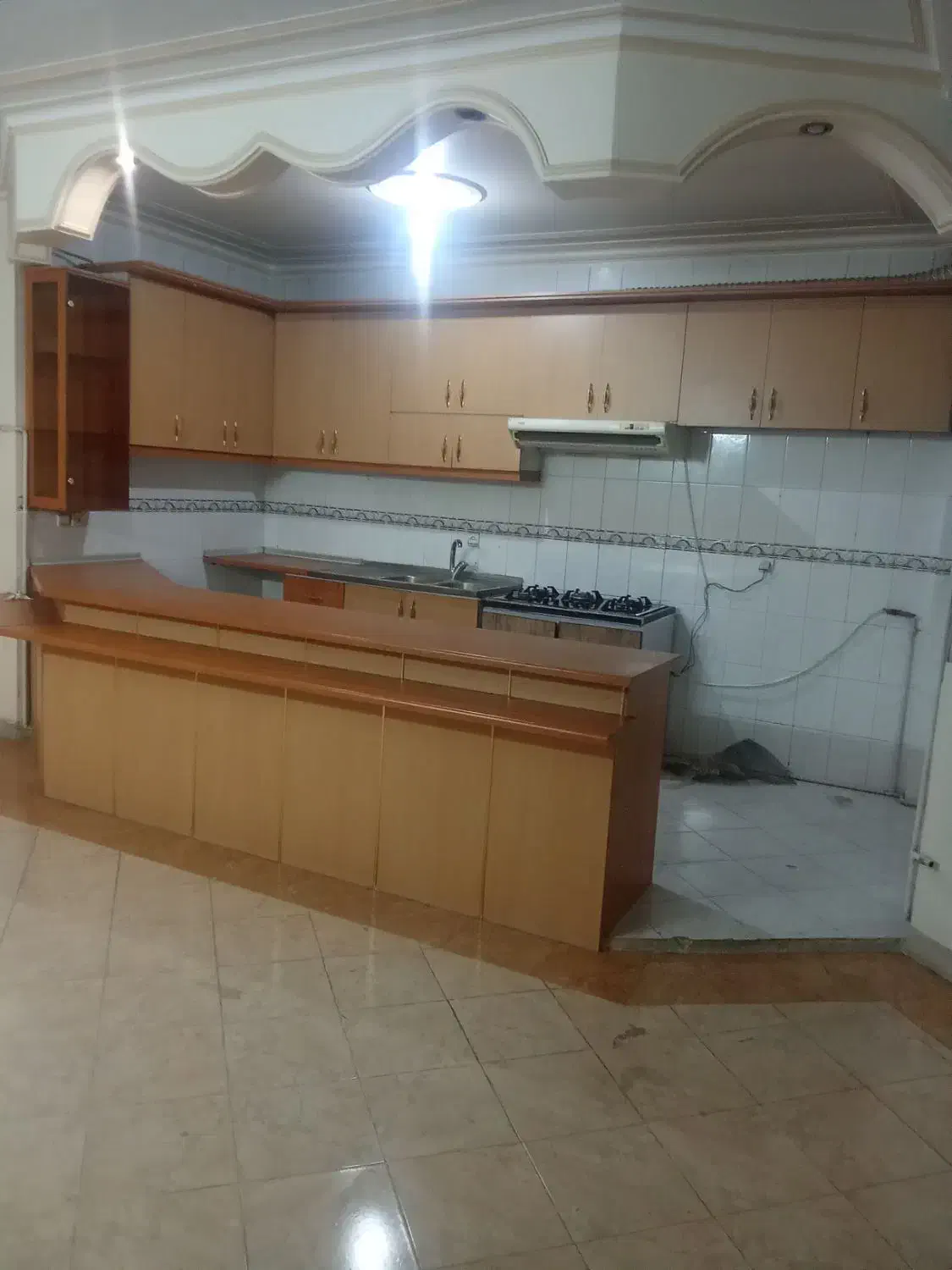 کابینت|آب‌چکان و نظم‌دهنده ظروف|تهران, گلستان (شهرک راه آهن)|دیوار