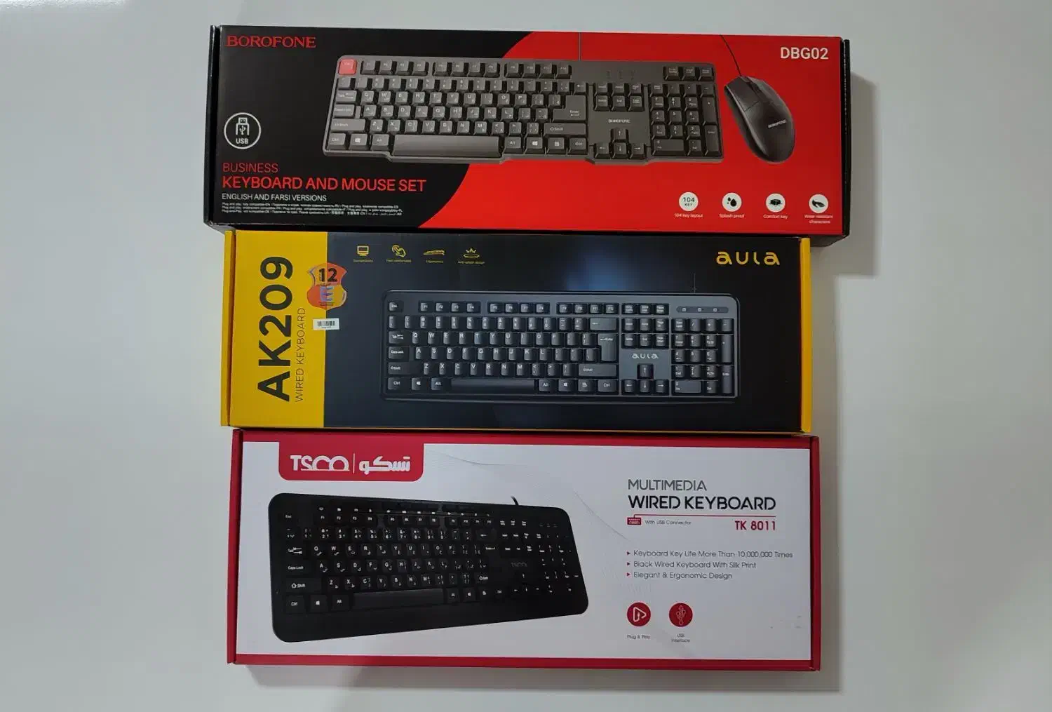 انواع کیبورد،کیبرد، صفحه کلید|قطعات و لوازم جانبی رایانه|خرمآباد, |دیوار