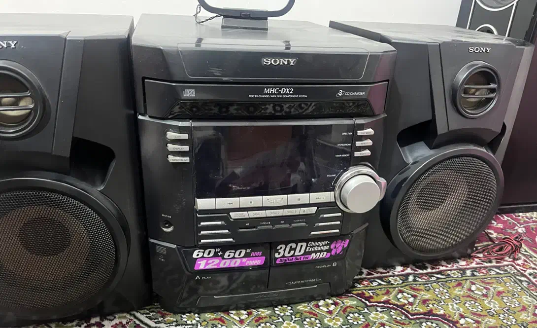 ضبط صوت سونی مدل MHC-DX2|سیستم صوتی خانگی|شهرکرد, |دیوار