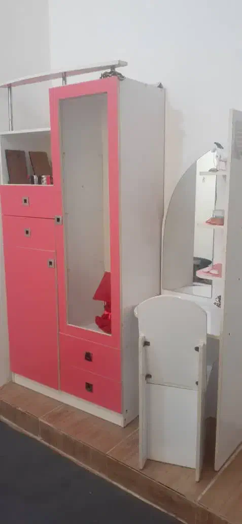 کمد وکنسول|تخت و سرویس خواب|باوی, |دیوار