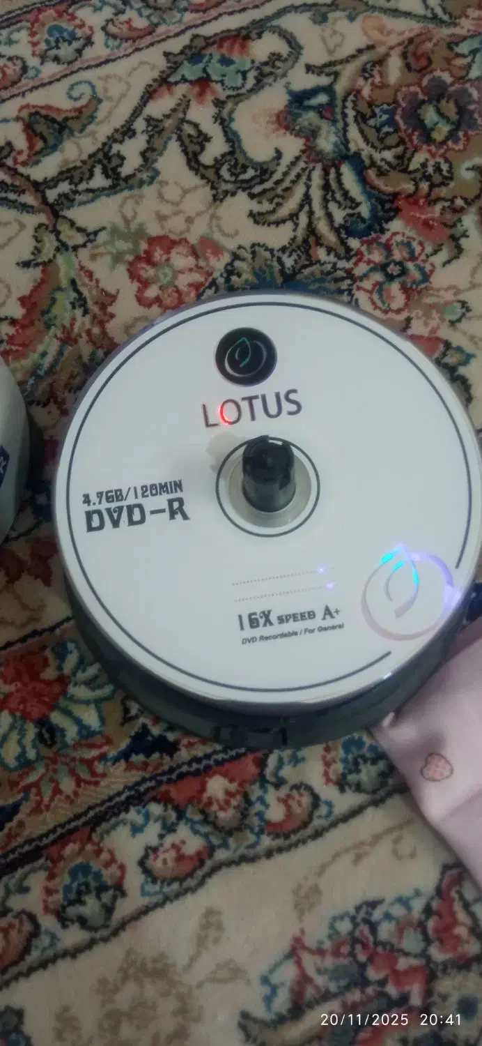 تعداد ۴۰ عدد دی وی دی خام لوتوس|صوتی و تصویری|فردوس (خراسان), |دیوار