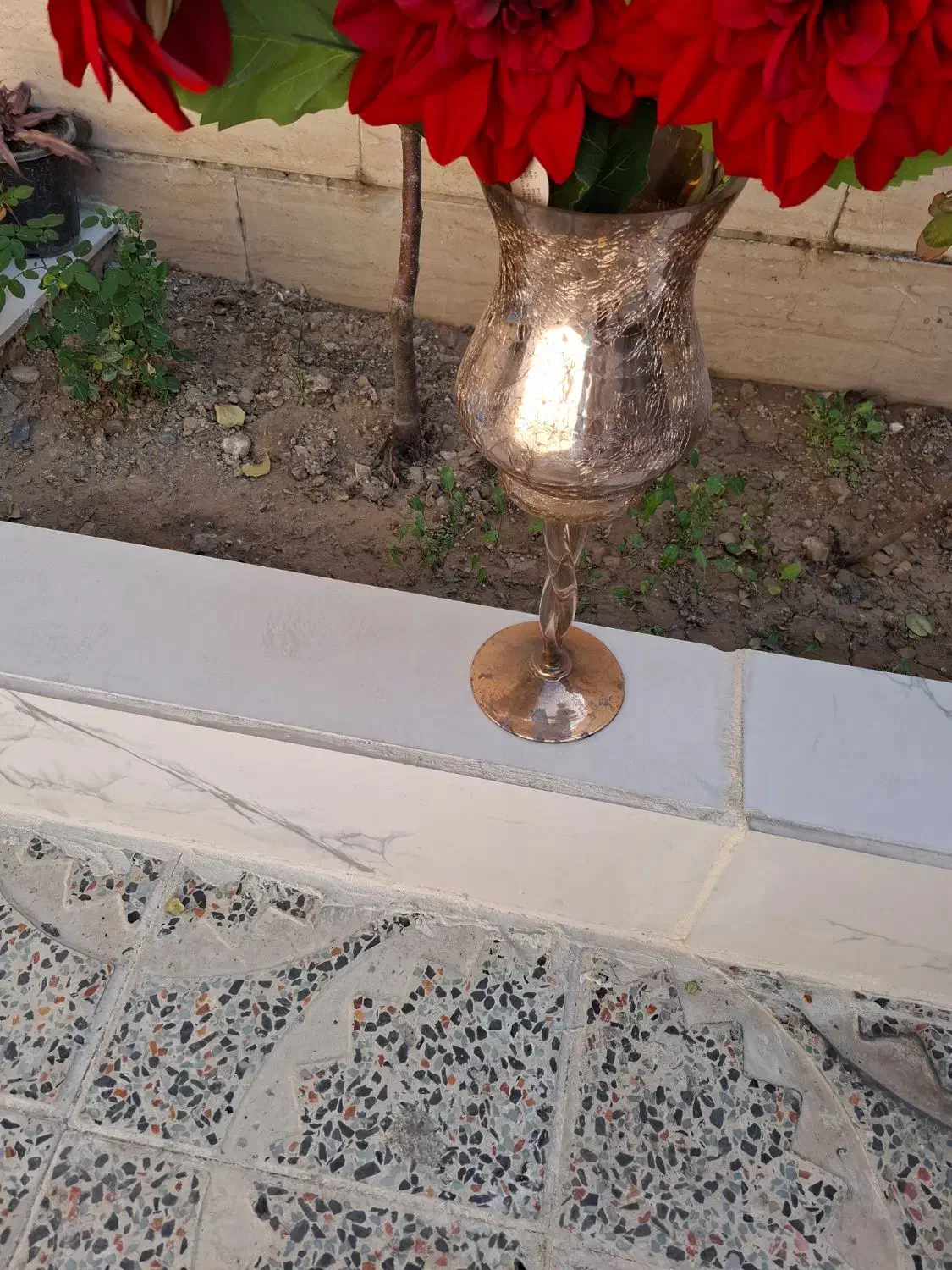 گلدان و گل|گل مصنوعی|اسلام‌شهر, شاطره|دیوار