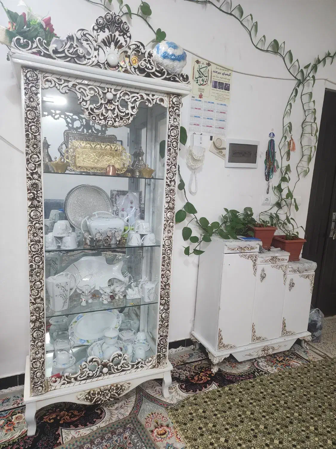 بوفه|بوفه، ویترین، کنسول|بیرجند, |دیوار