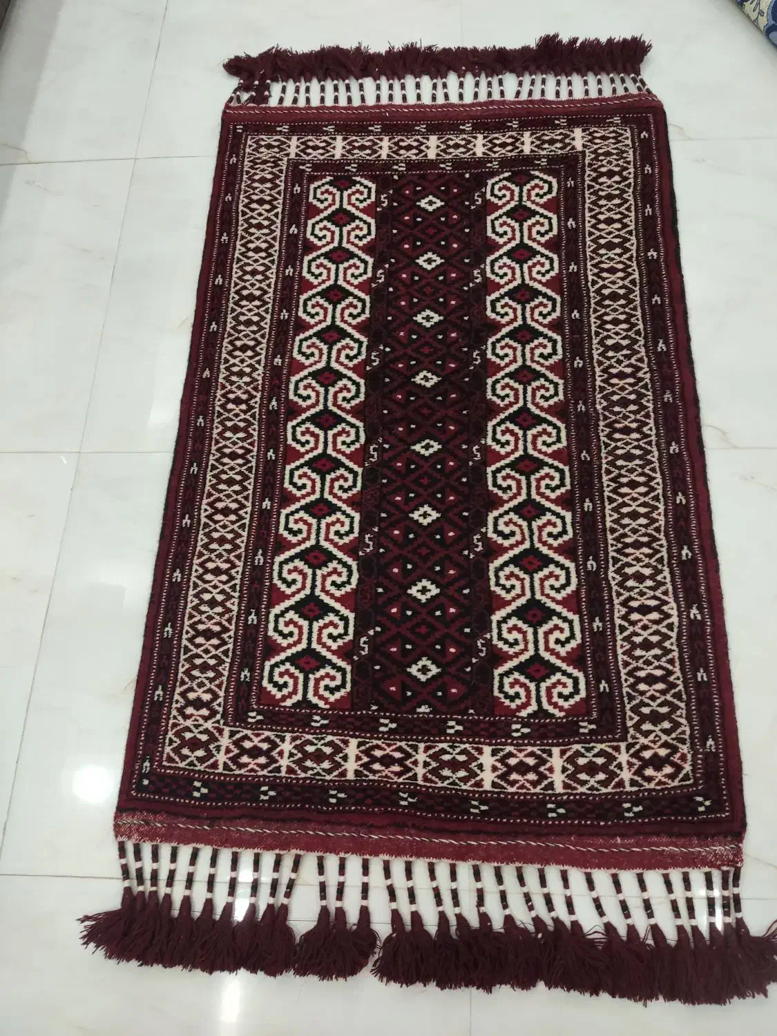 قالیچه دستبافت، ترکمن ، کاملا نو، گوشتی|گلیم، جاجیم، گبه|تهران, صادقیه|دیوار