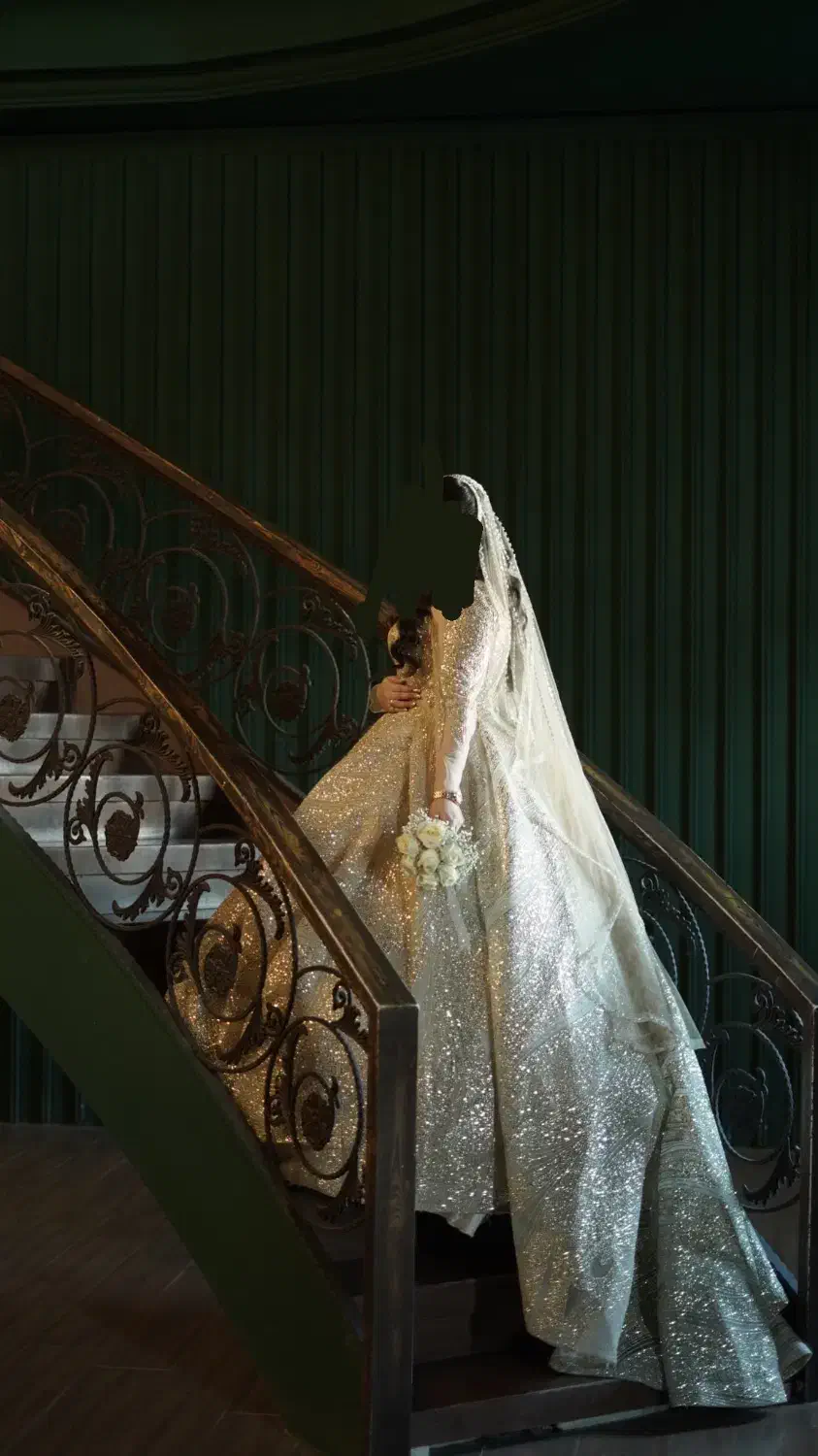 اجاره لباس عروس عربی رنگ نباتی|لباس|شهریار, شهریار|دیوار