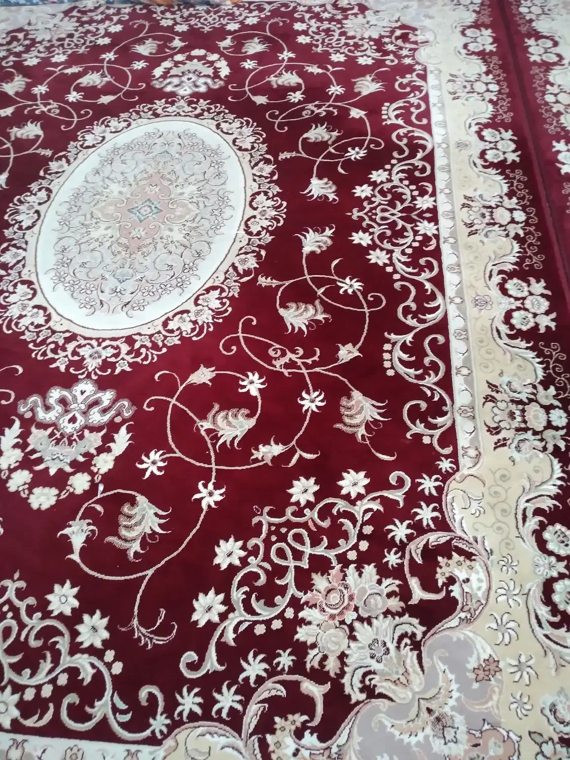 ۶تخته فرش ۹متری۵۰۰شانه درجه یک|فرش|قم, علی آباد سعدگان|دیوار