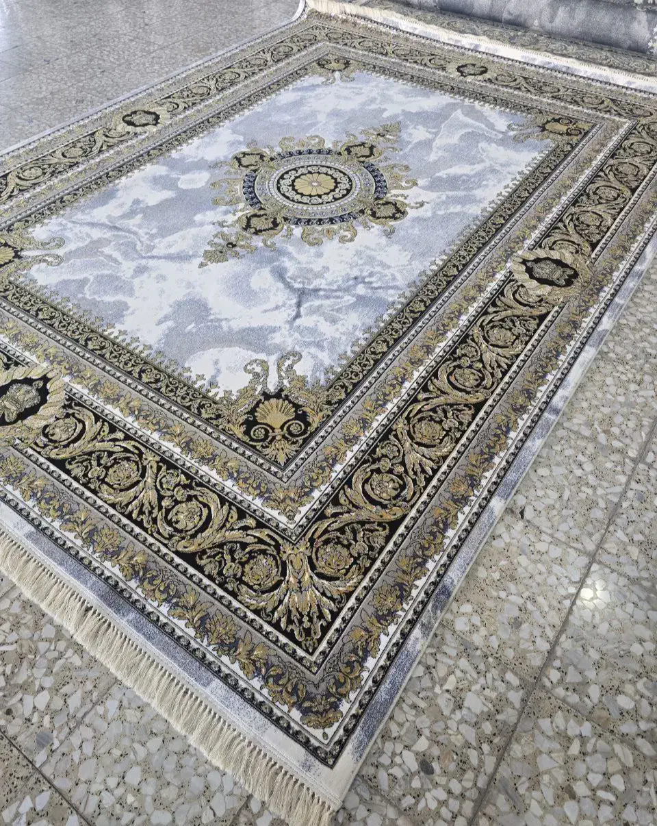 فرش ماشینی 700 شانه طلاکوب مدرن|فرش|تبریز, |دیوار