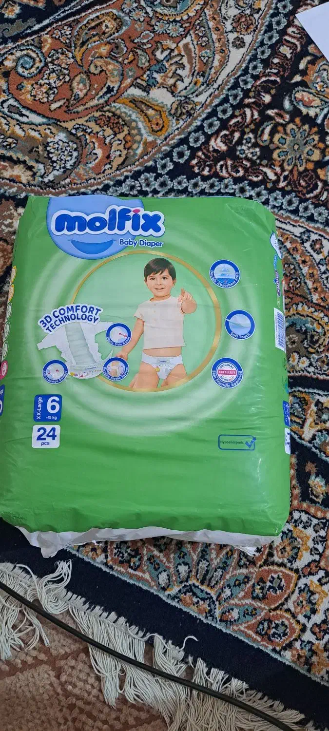 پوشک مولفیکس۶|اسباب و اثاث بچه|اراک, |دیوار