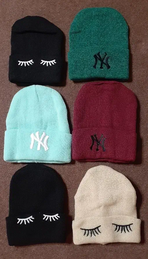 کلاه دخترانه بافتنی زمستانی در رنگ های مختلفت|لباس|بیجار, |دیوار