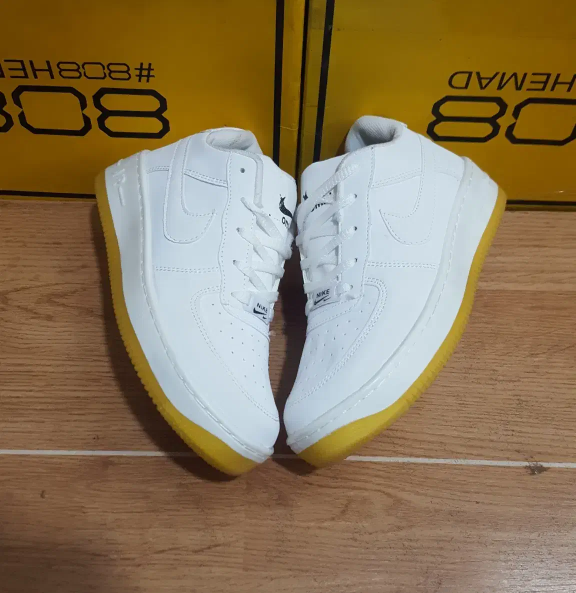 کتونی ایرفورس رویه پشت چرم کفدوخت بدون زردشدن زیره|کیف، کفش، کمربند|شیراز, سعدیه شمالی|دیوار