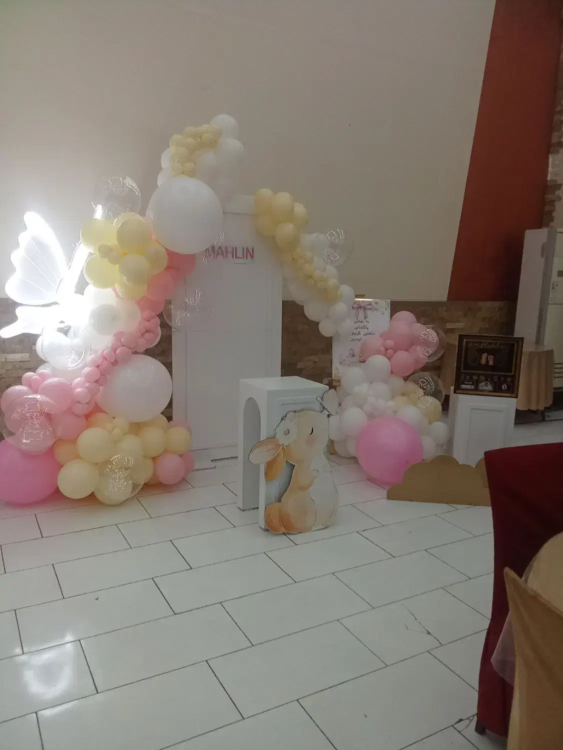 گل آرایی وبادکنک آرایی|خدمات پذیرایی، مراسم|تبریز, |دیوار