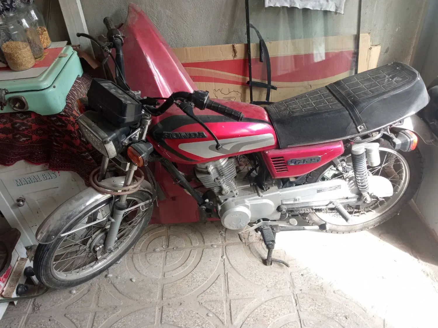 هندا ۱۲۵ تیز پر توس|موتورسیکلت|مشهد, شهرک مهرگان|دیوار