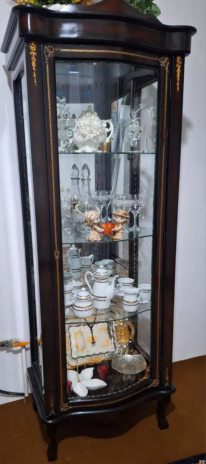 بوفه چوبی|بوفه، ویترین، کنسول|کوچصفهان, |دیوار