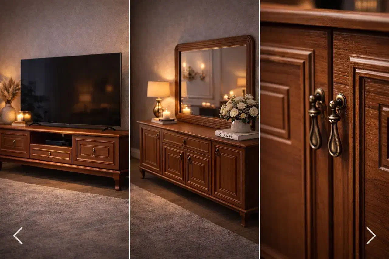 کنسول میز تی وی کد ۱۰۷۰|بوفه، ویترین، کنسول|کرج, پیشاهنگی|دیوار