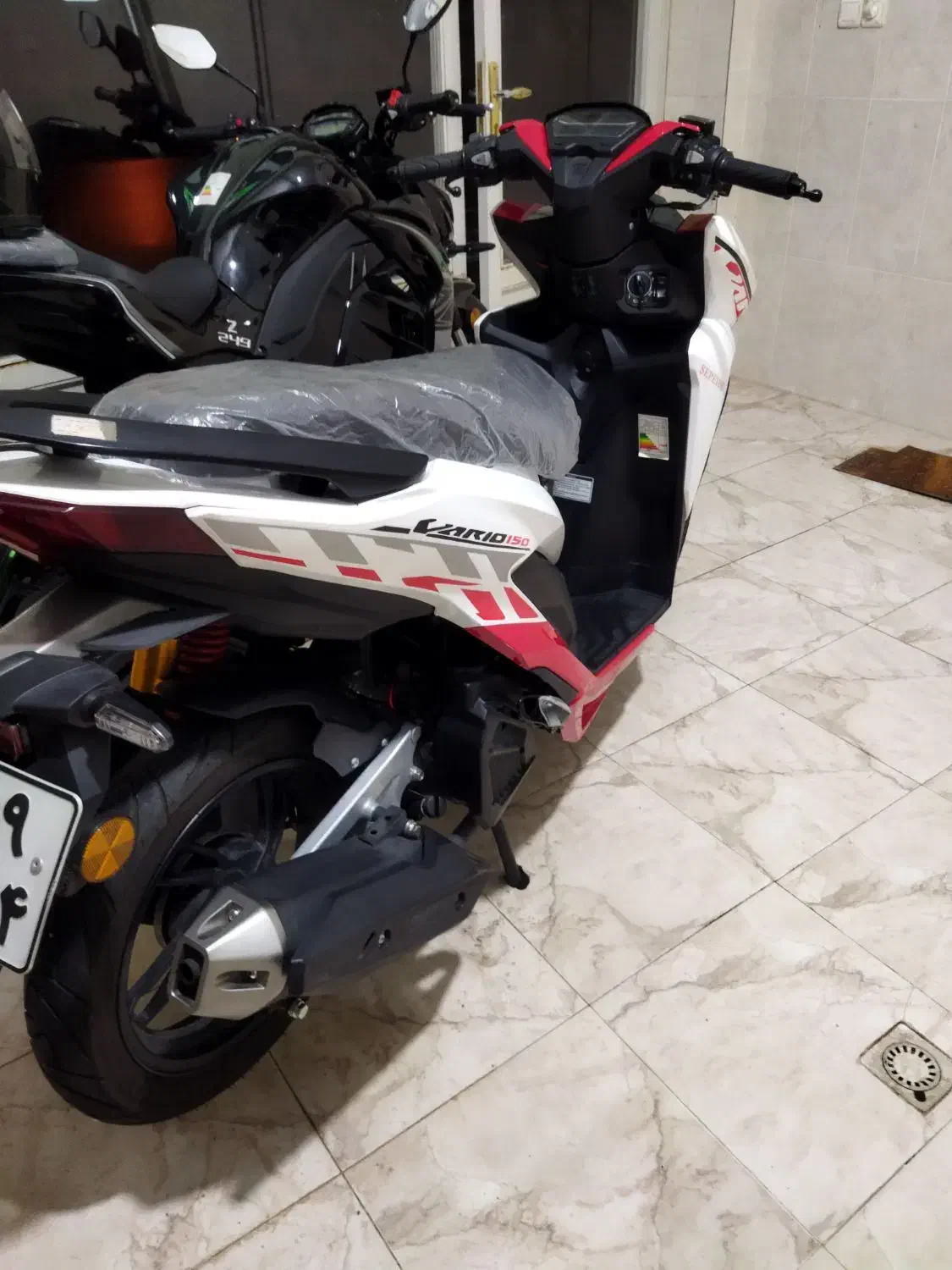 کلیک 150|موتورسیکلت|اهر, |دیوار