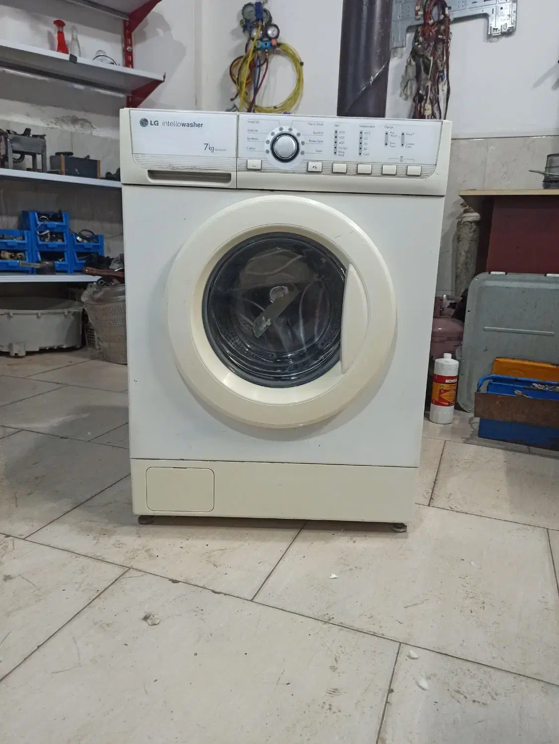 لباسشویی الجی اصل کره|ماشین لباسشویی و خشککن لباس|آمل, |دیوار