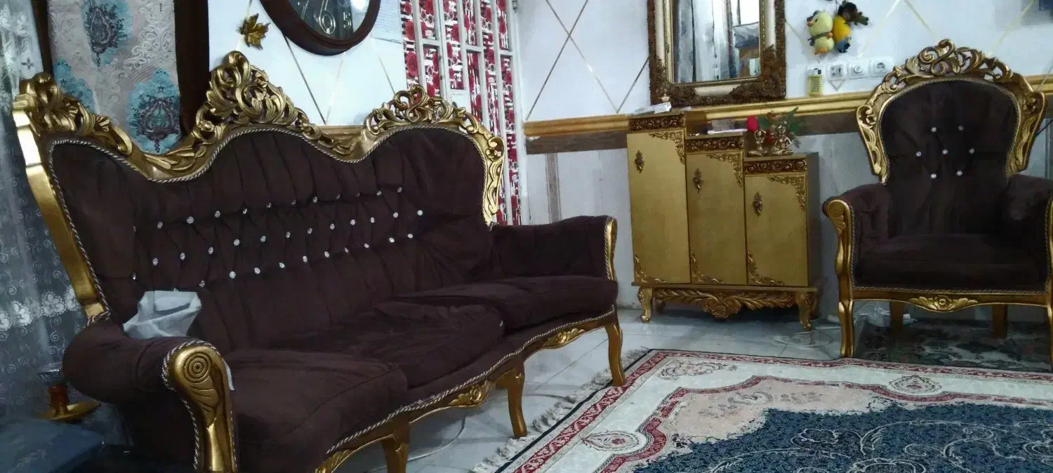 مبل ۷نفره|مبلمان خانگی و میز عسلی|اهواز, زرگان|دیوار